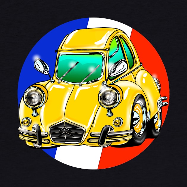 CITROEN 2 CV by KARMADESIGNER T-SHIRT SHOP